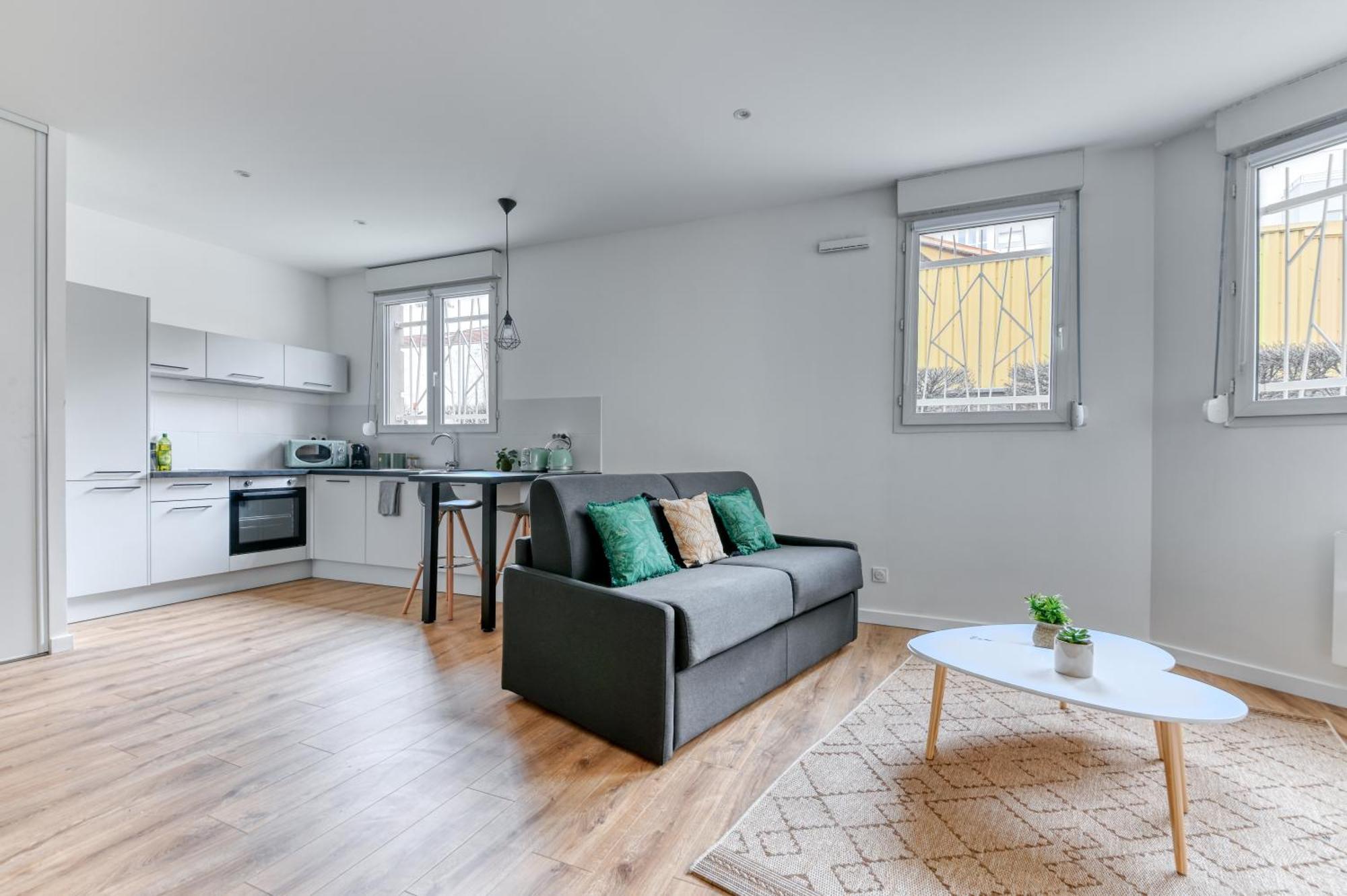 L'Escale Balzac Appartement Villeurbanne Buitenkant foto